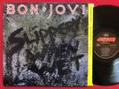 BON JOVI   SLIPPERY WHEN WET LP (1986) ORIG PRESS HAIR METAL MERCURY 830264-1