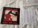 METALLICA - Kill 'Em All LP - Vinyl Album Blackened BLCKND003R-1   Remastered