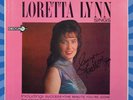 LORETTA LYNN “SINGS” VINYL LP “AUTOGRAPHED COPY” LORETTA’S 1ST ALBUM GREAT COPY