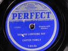 The Carter Family PERFECT 7-04-53 V+ 