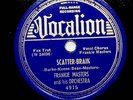 1939 Frankie Masters Take Me Out To The Ball Game / Scatter-Brain 78 RPM Record