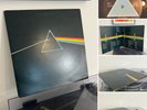 PINK FLOYD - THE DARK SIDE OF THE MOON LP  RARE UK 1ST PRESS SOLID BLUE A2/B2