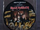 IRON MAIDEN Run to the hills EMI 7-inch ‘Picture Disc’ EMIP 5263