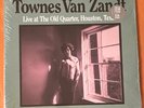 TOWNES VAN ZANDT Live Old Quarter FAT POSSUM 2LP'S 180g SHRINK NM-