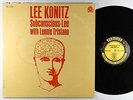 Lee Konitz & Lennie Tristano - Subconscious Lee LP - Prestige Mono DG RVG VG+