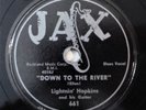 blues 78 LIGHTNIN' HOPKINS Down To The River, Gone Again JAX E HEAR guitar