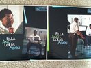 2 Piece LP LOT: ELLA (FITZGERALD) LOUIS (ARMSTRONG) AGAIN Vol I and II VG+ VG+