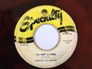 RARE R&B MARVIN AND JOHNNY I’M NOT A FOOL/BABY DOLL RED WAX 1ST PRESS 45RPM 1953