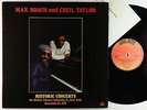 Max Roach & Cecil Taylor - Historic Concerts 2xLP - Soul Note Italy VG++
