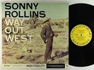 Sonny Rollins - Way Out West LP - Contemporary - C3530 Mono DG VG++