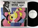 Thelonious Monk Nonet - Live In Paris, 1967 LP - France's Concert France VG+