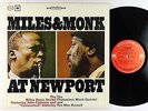Miles & Monk - At Newport LP - Columbia - CS 8978 2-Eye Stereo VG+