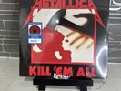 Metallica Kill 'Em All Vinyl LP Jump In The Fire,  Red vinyl Walmart Exclusive