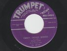 BLUES ROCKABILLY  45 - WILLIE LOVE - VANITY DRESSER BOOGIE - HEAR -1952 TRUMPET