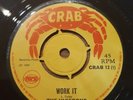 WORK IT-THE VICEROYS.REGGAE VINYL 7