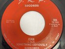 Something Obviously Borrowed - Joan /Tell 45 RPM - JRP Aurora IL Tested GD+ -F2