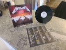 Metallica Master Of Puppets 1986 White Label Promo LP VG++/NM Gold Foil Stamp