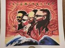 Hand Signed Earth Wind And Fire Illumination Lithograph With COA
