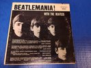 COVER ONLY: Beatlemania  With The Beatles 1963 LP Capitol T 6051 Mono VG (Rare)