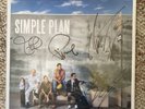 Simple Plan Harder Than It Looks SIGNED Yellow Translucent Vinyl Record LP /400