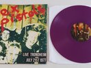 Sex Pistols - Live In Trondheim July 21st 77 2012 Purple Vinyl LP Poster Sleeve