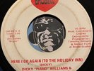 DICKY PIANO WILLIAMS Funk 45 Here I Go Again (To The Holiday Inn) b/w Which Way
