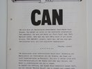CAN - RARE orig 1972 press release for Ege Bamyasi 7 pages A4 psych KRAUT prog
