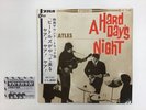 The Beatles A Hard Day's Night Odeon OP 7123 Japan, Red Vinyl with Hankake OBI