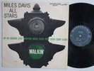 MILES DAVIS Walkin PRESSED FROM PRESTIGE RVG STAMPERS orig 1957 Denmark LP HEAR