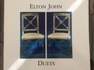 Elton John Duets Original 1993 Double LP Vinyl