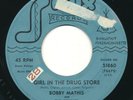 BOBBY MATHIS & SEVILLES Girl In The Drug Store SIOUX Killer Doo Wop R&B 45 Hear