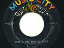 KLIXS This Is The End Of Love / All Over MUSIC CITY Doo Wop 45 Hear