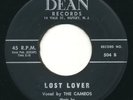 CAMEOS Lost Lover / Wait Up DEAN Doo Wop RnR 45 Hear