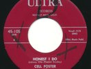 CELL FOSTER Honest I Do / I Prayed For You ULTRA Great Doo Wop 45 Hear