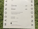 madonna - Lucky Star / Holiday Maxi Single Promo Vinyl