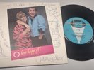 Carlene Carter & Paul Carrack - O How Happy 45 Single 1981 UK Nick Lowe SIGNED