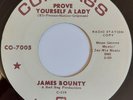 JAMES BOUNTY - Prove Yourself A Lady - COMPASS - 60's NORTHERN SOUL 45 - 70's RE
