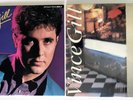 2 Vince Gill Records, 1 LP and 1 Mini-LP, NM/EX & EX/EX, 1984/1985, 1 in Shrink