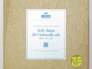 PIERRE FOURNIER – JS BACH the 6 suites for cello solo – ARCHIV 3xLPs box NM
