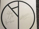 yard act dark days 7” Peanut Signed By All Members Of The Band 189/200