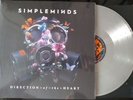 Simple Minds Direction of the Heart *SILVER* Limited Edition LP Vinyl Album NEW