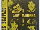 BEATLES LADY MADONNA/THE INNER LIGHT ‘7 ITALY EXPORT ALTERNATE COVER - RARE -IT