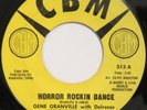 GENE GRANVILLE & DELRESSE Horror Rockin Dance CBM 45 Halloween R&B HEAR