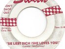 THE BEATLES She Loves You on Swan German version 45