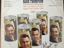 HANK THOMPSON - A SIX PACK TO GO LP DT-2460 1966/AUTOGRAPHED 1998
