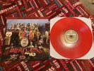 The Beatles Lp Record  SGT PEPPERS LONELY HEARTS CLUB BAND Red Vinyl