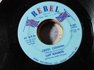 Bluegrass 45 CLIFF WALDRON Walk A Mile In My / Cross Country REBEL F-307