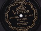 CLASSIC JIMMIE RODGERS 78  BLUE YODEL / AWAY OUT ON THE MOUNTAIN VICTOR 21142 E-
