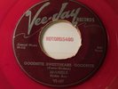 Spaniels Red Vinyl 45 Goodnight Sweetheart Goodnight / You Don't Move Me /VJ 107