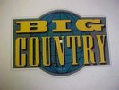 BIG COUNTRY THE SEER TOUR  PICTURE  DISC MINT OLD STORE STOCK